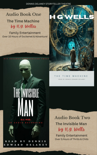 The Time Machine The Invisible Man - 2 AudioBooks